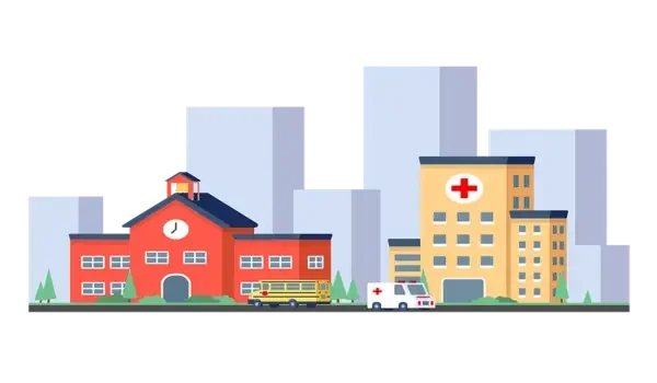 Schools, malls and hospitals in Pallavaram